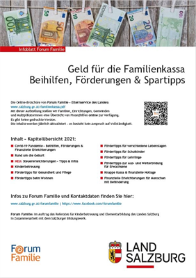 Infoblatt Forum Familie - Land Salzburg