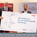 200 Millionen Euro für moderne Salzburger Bahnhöfe!